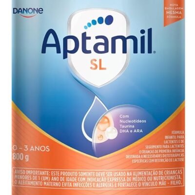 Fórmula Infantil: Aptamil SL 800g - 0-3 anos