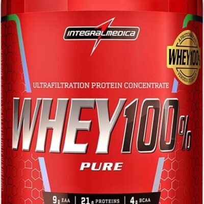 Whey Protein 100% Concentrado pure Integral Medica 907g (Cookies)