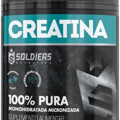Creatina Monohidratada 250g – 100% Pura Importada – Soldiers Nutrition