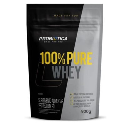 Whey 100% Pure Probiotica Whey 900g Refil – Probiotica